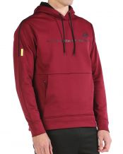 SUDADERA BULLPADEL LIPIS VINO BURDEOS