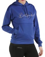 SUDADERA BULLPADEL ABANE AZUL MUJER