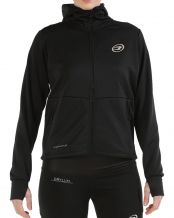 SUDADERA BULLPADEL ABADA  NEGRO MUJER