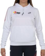 SUDADERA BULLPADEL EVOCA BLANCO MUJER