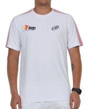 CAMISETA BULLPADEL EXUDO BLANCO