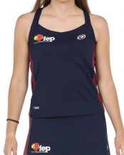 CAMISETA BULLPADEL EXIMA AZUL MARINO MUJER