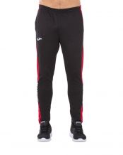 PANTALON LARGO JOMA CHAMPIONSHIP IV NEGRO ROJO