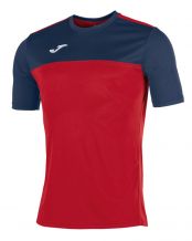 CAMISETA JOMA WINNER ROJO MARINO