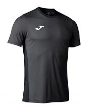 CAMISETA JOMA MANGA CORTA WINNER II NEGRO