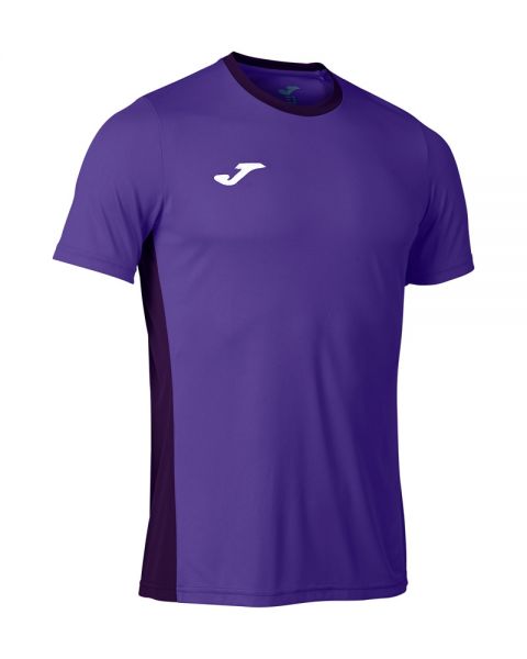 Camiseta Manga Corta Joma Challenge Morado - Tecnología De Primer