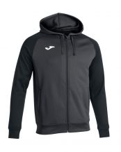 CHAQUETA CON CAPUCHA JOMA ACADEMY 4 NEGRO