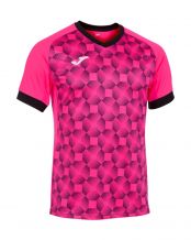 CAMISETA JOMA MANGA CORTA SUPERNOVA 3 ROSA NEGRO