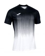 CAMISETA JOMA  TIGER 4 BLANCO NEGRO