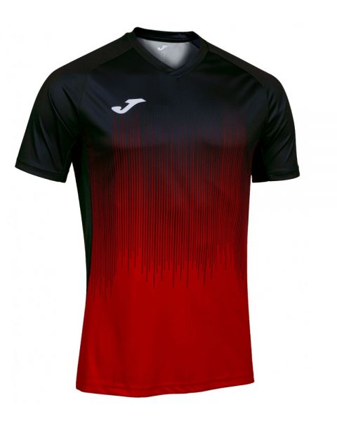 Camiseta Joma Tiger 4 rojo negro - Resistente