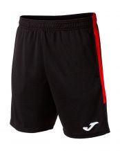 PANTALN CORTO JOMA ECO CHAMPIONSHIP NEGRO ROJO