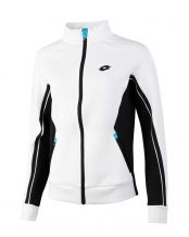 CHAQUETA LOTTO SQUADRA II BLANCO NEGRO MUJER