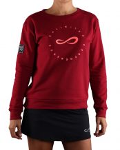 SUDADERA ENDLESS INNER BURDEOS MUJER