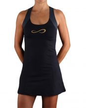 VESTIDO ENDLESS ICONIC NEGRO GRIS MUJER