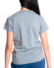 CAMISETA BASIC NOX GRIS MUJER