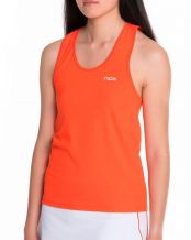 CAMISETA TIRANTES NOX TEAM FIT NARANJA MUJER