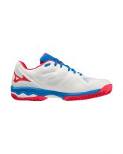 MIZUNO WAVE EXCEED LIGHT PADEL BLANCO AZUL