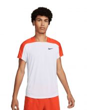 CAMISETA NIKE COURT ADVANTAGE BLANCO NARANJA