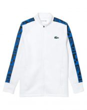 SUDADERA LACOSTE CON CREMALLERA BLANCO