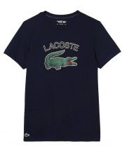 CAMISETA LACOSTE GRIS VERDE