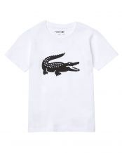 T SHIRT LACOSTE BIANCO JUNIOR