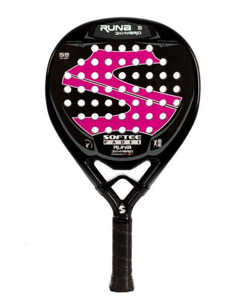 PALAS DE PADEL Softee Runa 3k Hybrid Fucsia