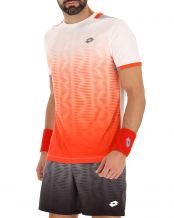 CAMISETA LOTTO TOP IV ROJO BLANCO