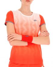 CAMISETA LOTTO TOP IV NARANJA MUJER