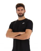 CAMISETA LOTTO RUN FIT II NEGRO