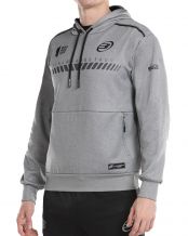 SUDADERA BULLPADEL LARDO GRIS