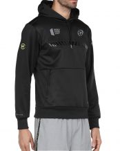 SUDADERA BULLPADEL LARDO NEGRO