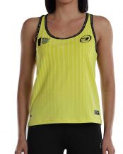 CAMISETA TIRANTES BULLPADEL LUGAR LIMON