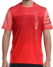 CAMISETA BULLPADEL NAURU ROJO