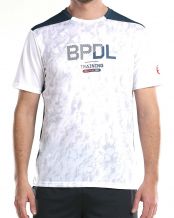 CAMISETA BULLPADEL DROPE BLANCO