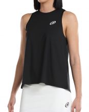 CAMISETA BULLPADEL EDRAS NEGRO MUJER