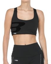 TOP TIRANTE BULLPADEL ELEVE NEGRO MUJER