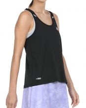 CAMISETA TIRANTES BULLPADEL ERASE NEGRO MUJER