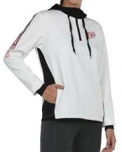 SUDADERA BULLPADEL DRENA BLANCO