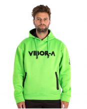 SUDADERA VIBOR-A YARARA VERDE FLUOR