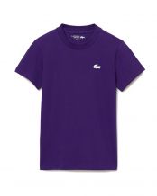 CAMISETA LACOSTE SPORT MORADA MUJER