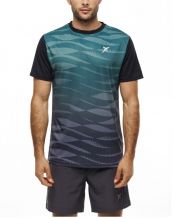 CAMISETA DROP SHOT ARTEMIS PRINT AZUL NEGRO