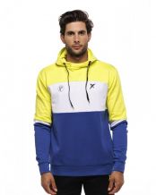 SUDADERA DROP SHOT RAYCO AZUL AMARILLO