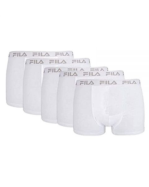 ACCESSOIRES Pack De 5 Boxer Fila Blanc