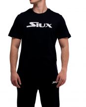 T-SHIRT SIUX IN COTONE NERO