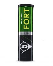 BOTE 4 BOLAS DE TENIS DUNLOP FORT ALL COURT 601316