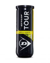 BOTE 3 PELOTAS DUNLOP TOUR BRILLANCE