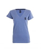 CAMISETA SOFTEE ESSENTIAL MUJER AZUL VIGORE