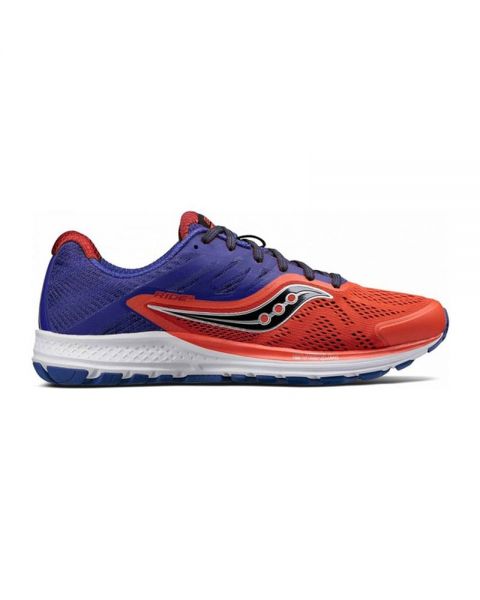 saucony ride 10 mujer rojas