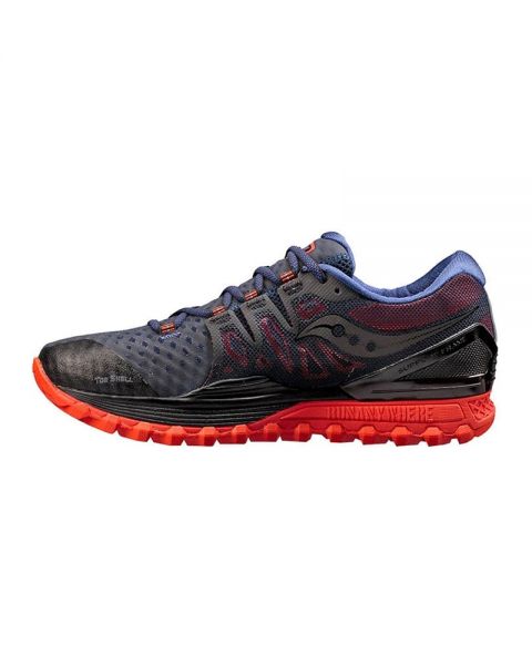 saucony xodus iso mujer naranja