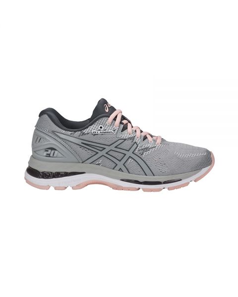 asics grises mujer